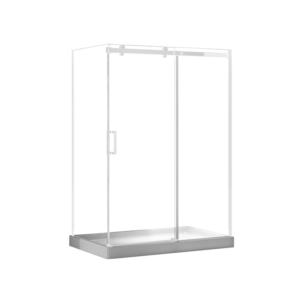 Panneau de retour blanc mat pour douche 32''