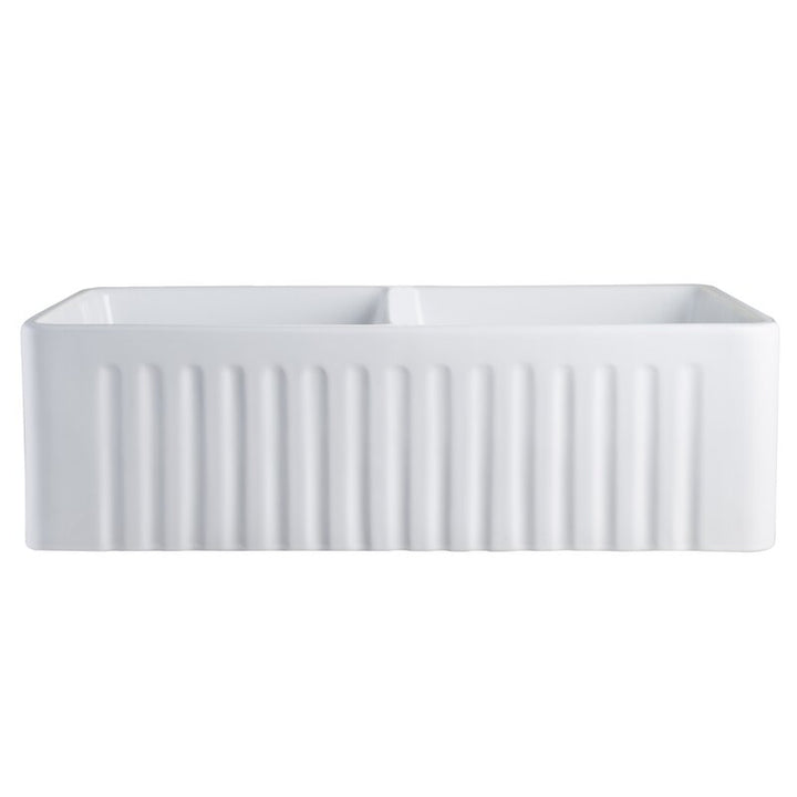 White Square Vessel Sink | Agua Canada