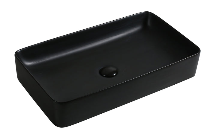 Black Stone Vessel Sink | Vessel Sink | Agua Canada