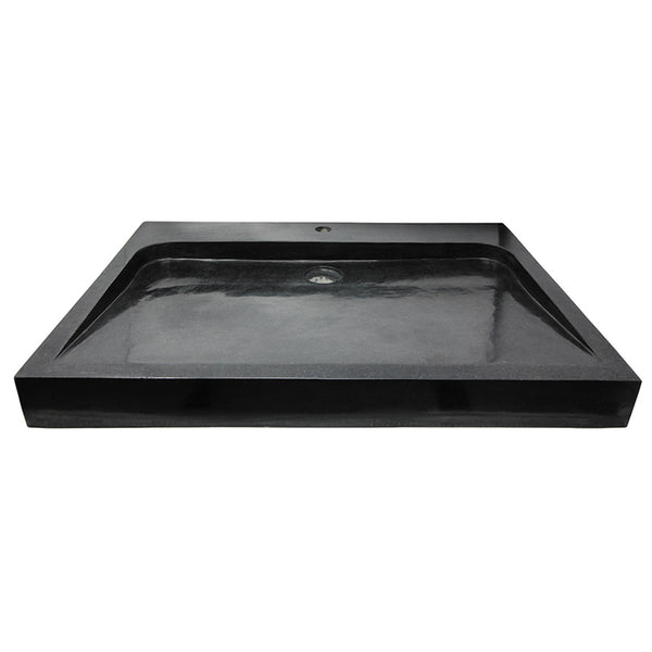 19’’X27’’ rectangular granite vessel sink