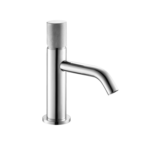 Chrome Industrial Basin Faucet