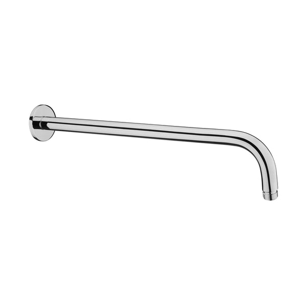 Bras de douche rond chromé 16''